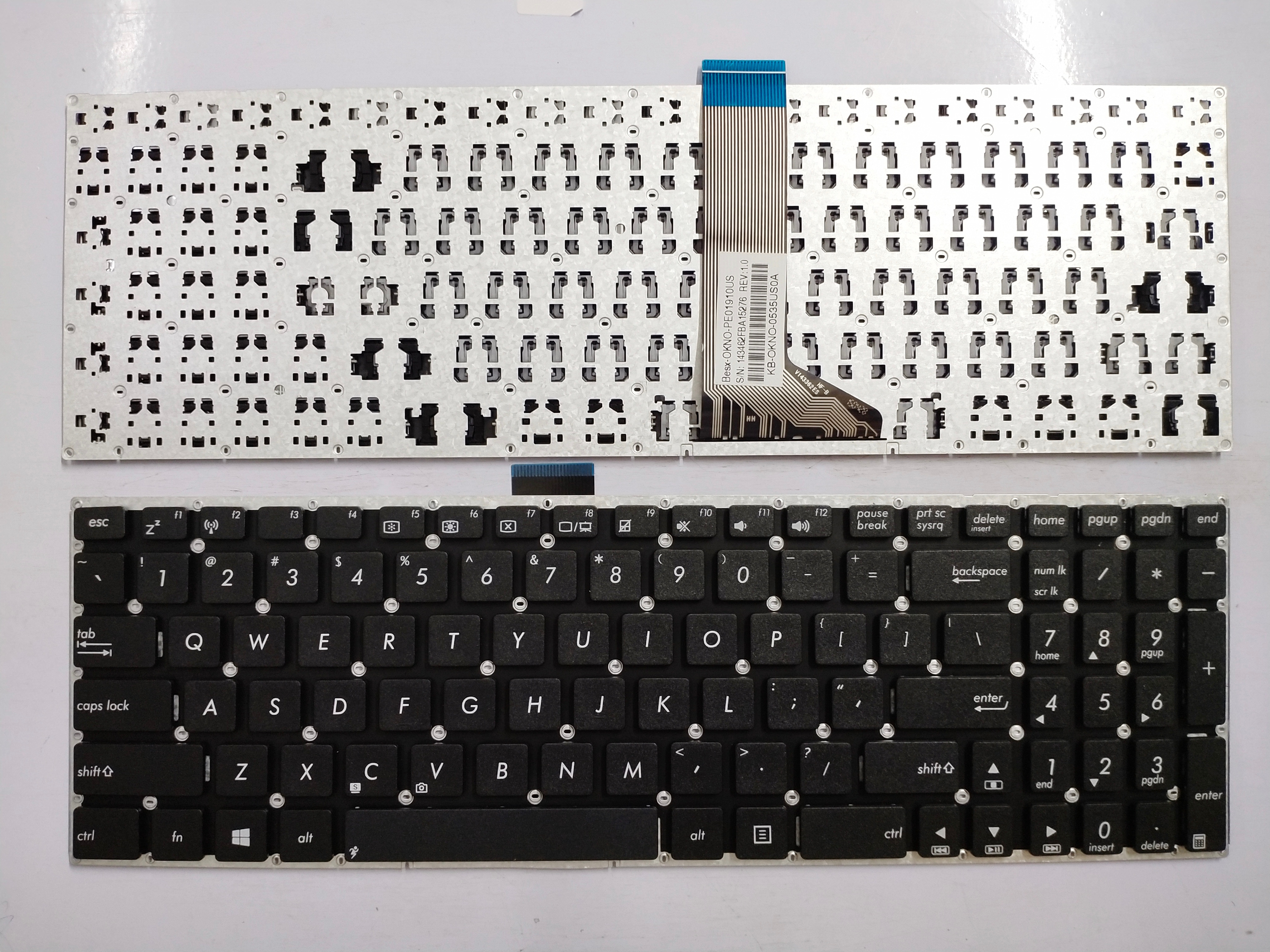 Picture of New Replacement Laptop Keyboard For ASUS X555 BLACK (OEM) US Layout